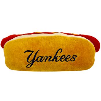 New York Yankees- Plush Hot Dog Toy